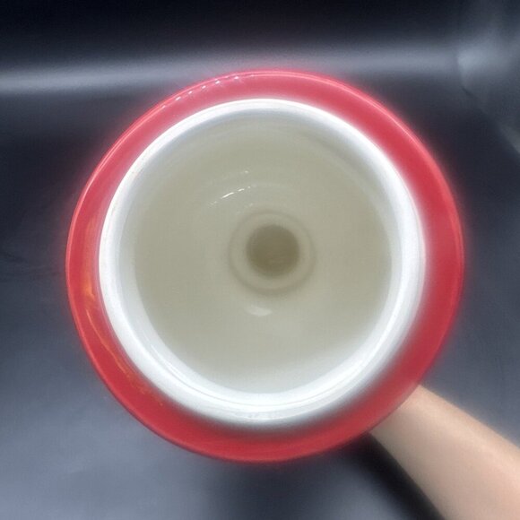 Target Ceramic Be Merry Snowman Cookie Jar 13” Christmas Winter Holiday 2008 - Picture 10 of 12